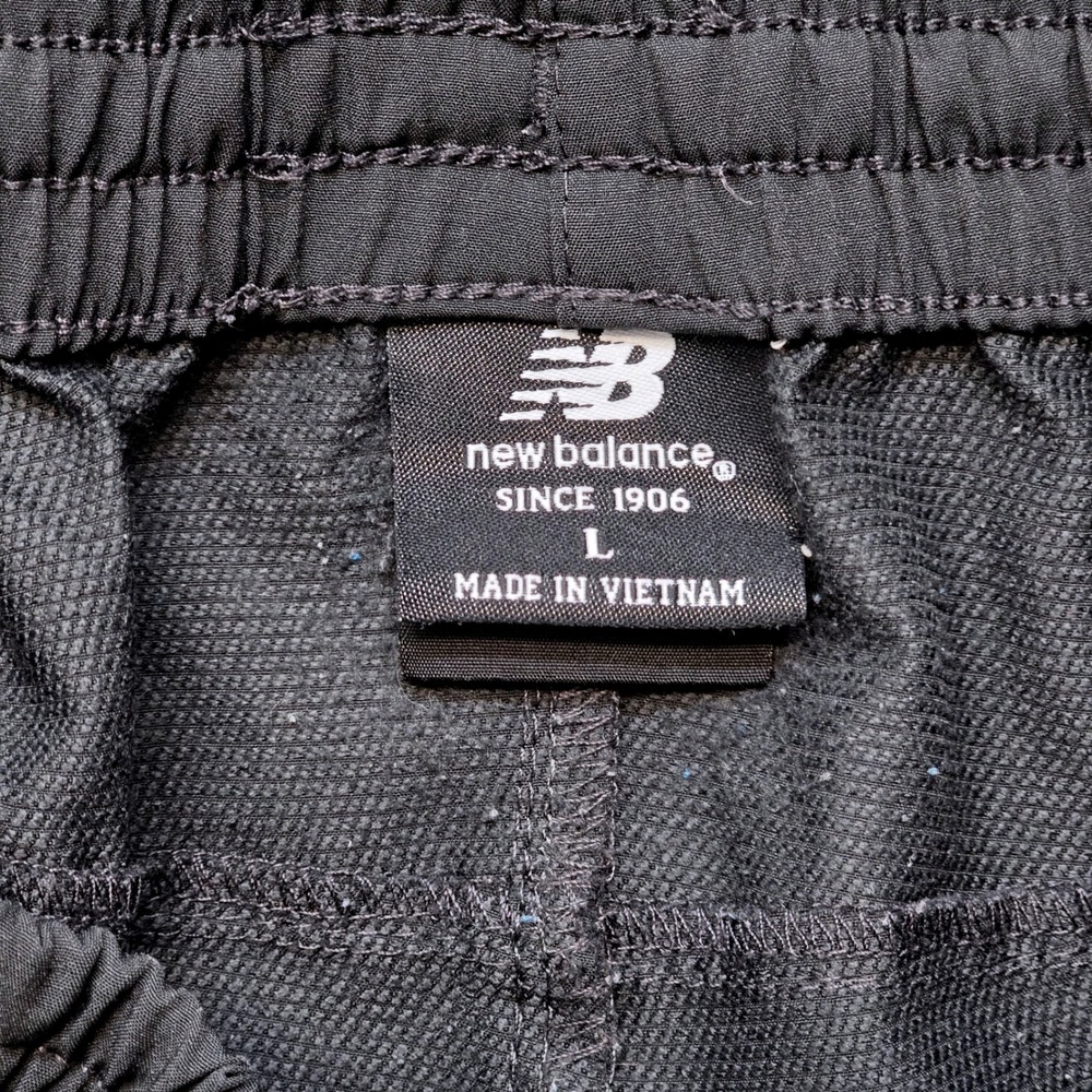 New Balance Men's Large Jogger Pants Dark Gray Athletic Track Running Tapered L - Picture 4 of 15